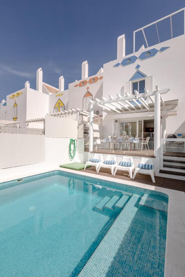Seascape Villa Private Pool & Rooftop Jacuzzi With Sea View Near Manta Rota Beach Vila Nova de Cacela Exterior photo