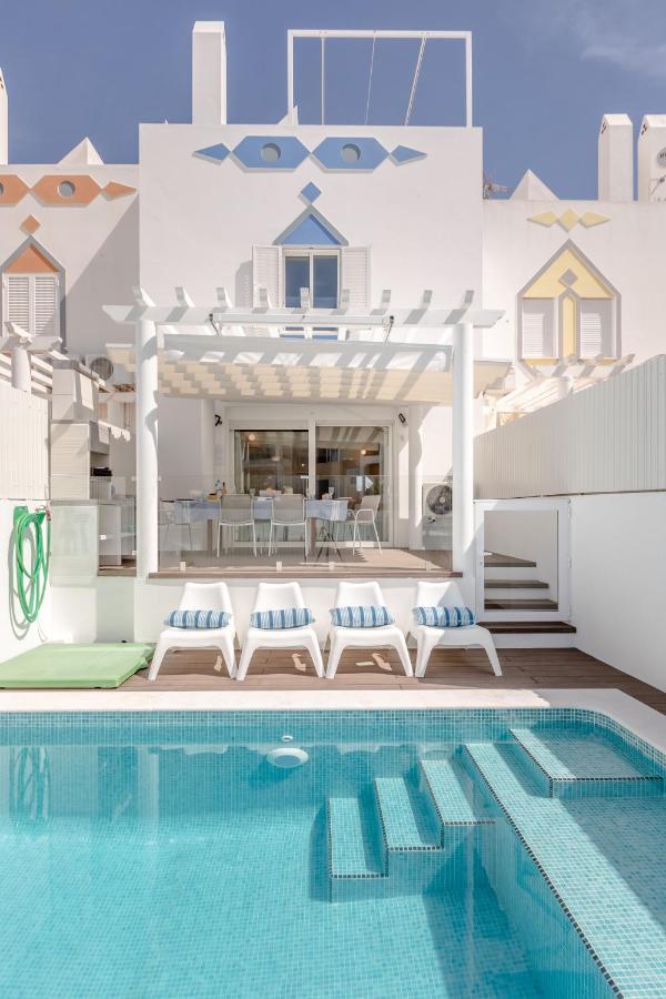 Seascape Villa Private Pool & Rooftop Jacuzzi With Sea View Near Manta Rota Beach Vila Nova de Cacela Exterior photo